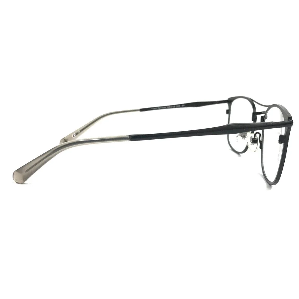 Penguin Eyeglasses Frames THE PATTON BK Black Square Full Rim 49-19-140